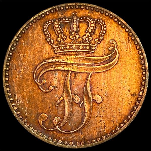 1855A Germany Copper 3 Pfenning