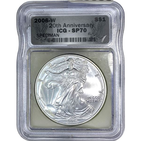 2006-W Silver Eagle ICG SP70
