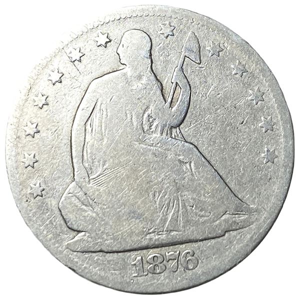 1876-S Seated Liberty Half Dollar