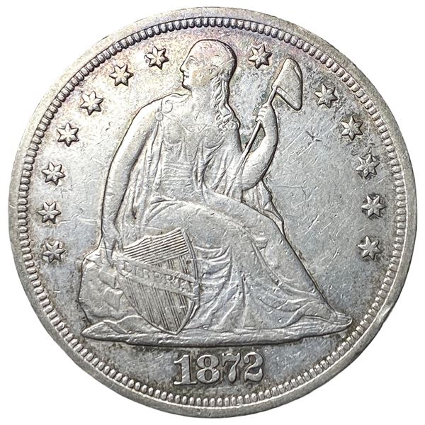 1872 Seated Liberty Dollar