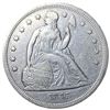 Image 1 : 1845 Seated Liberty Dollar