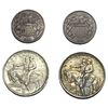 Image 1 : [4 Coins] 1865-1925 2C, Commem. 50C