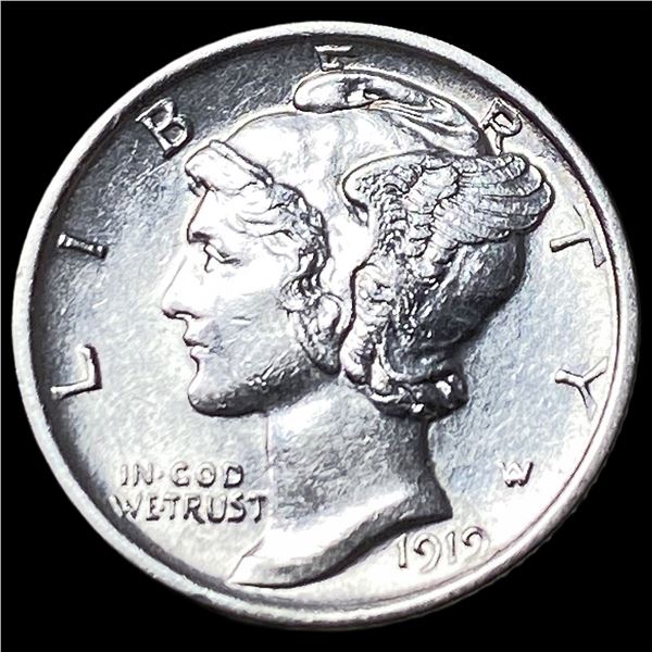 1919 Silver Mercury Dime UNCIRCULATED