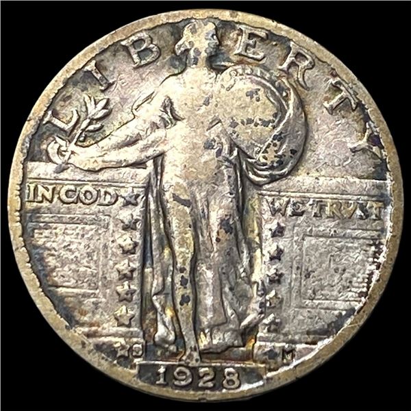 1928-S Standing Liberty Quarter LIGHTLY  CIRCULATED
