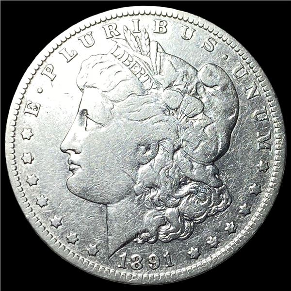 1891-O Silver Morgan Dollar LIGHTLY  CIRCULATED