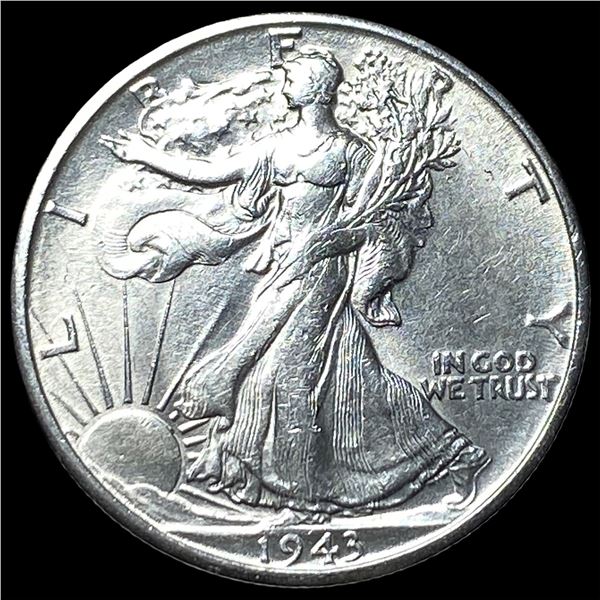 1943-S Silver Walking Liberty Half Dollar  UNCIRCULATED