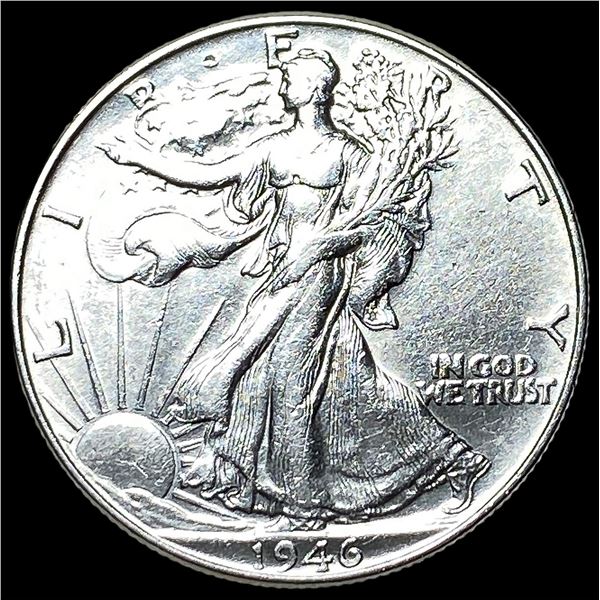 1946 Walking Liberty Half Dollar CHOICE AU
