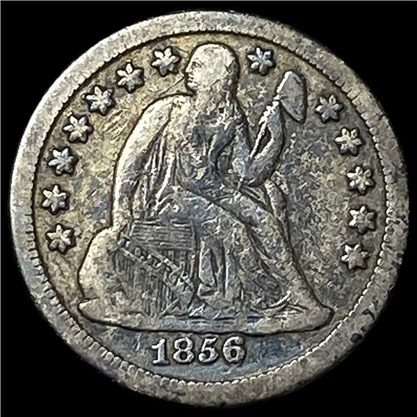 1856-O Silver Seated Liberty Dime LIGHTLY  CIRCULATED