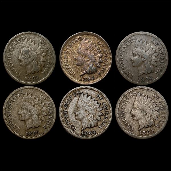 [6]1864-1865 Indian Head Cent LIGHTLY  CIRCULATED