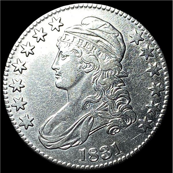 1831 Silver Capped Bust Half Dollar CLOSELY  UNCIRCULATED