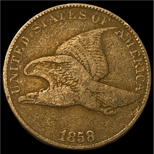 1858 Flying Eagle Cent LIGHTLY CIRCULATED