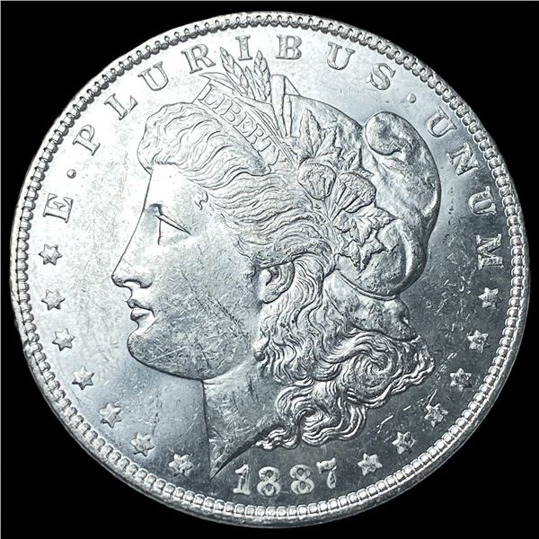 1887 Morgan Silver Dollar GEM BU