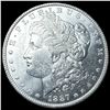 Image 1 : 1887 Morgan Silver Dollar GEM BU
