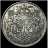 Image 2 : 1942 Canada Silver 50 Cents HIGH GRADE
