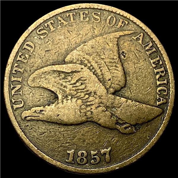 1857 Flying Eagle Cent LIGHTLY CIRCULATED