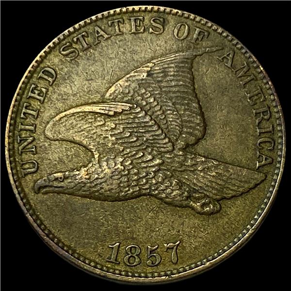 1857 Flying Eagle Cent CLOSELY UNCIRCULATED