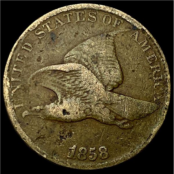 1858 Flying Eagle Cent LIGHTLY CIRCULATED