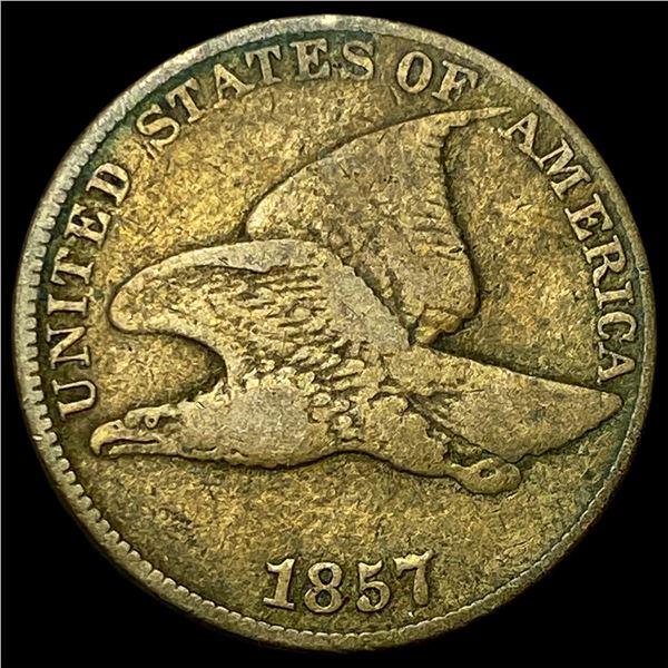 1857 Flying Eagle Cent LIGHTLY CIRCULATED
