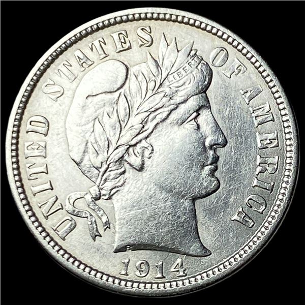 1914 Silver Barber Dime UNCIRCULATED