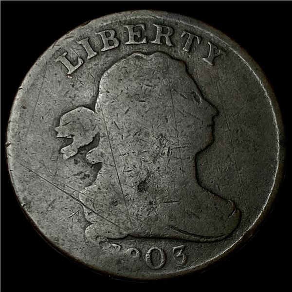 1803 Draped Bust Large Cent LIGHTLY  CIRCULATED