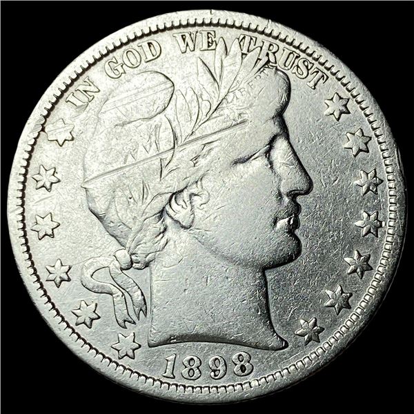 1898-O Silver Barber Half Dollar HIGH GRADE