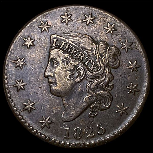 1825 Large Cent NEARLY UNCIRCULATED