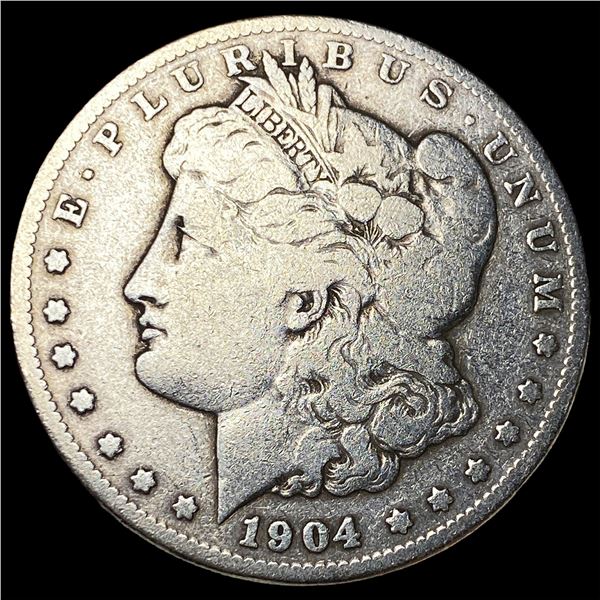 1904-S Silver Morgan Dollar NICELY CIRCULATED