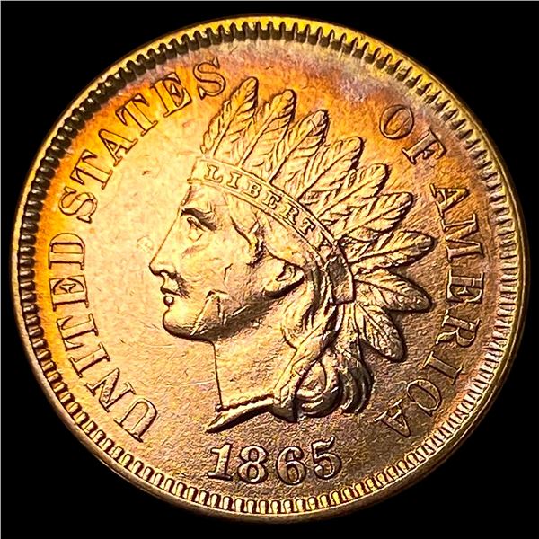 1865 Indian Head Cent CLOSELY UNCIRCULATED