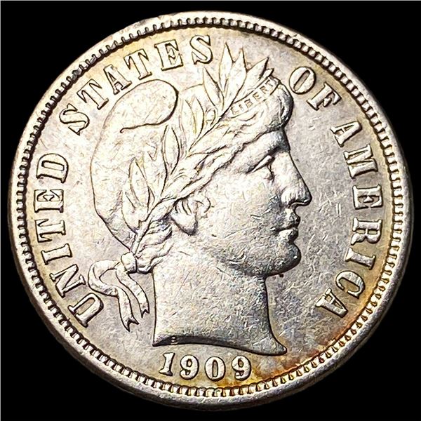 1909-O Silver Barber Dime CLOSELY  UNCIRCULATED