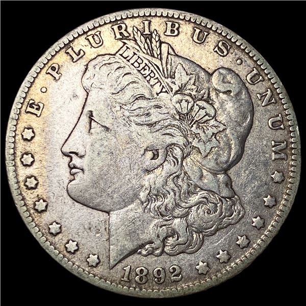 1892-O Silver Morgan Dollar NEARLY  UNCIRCULATED