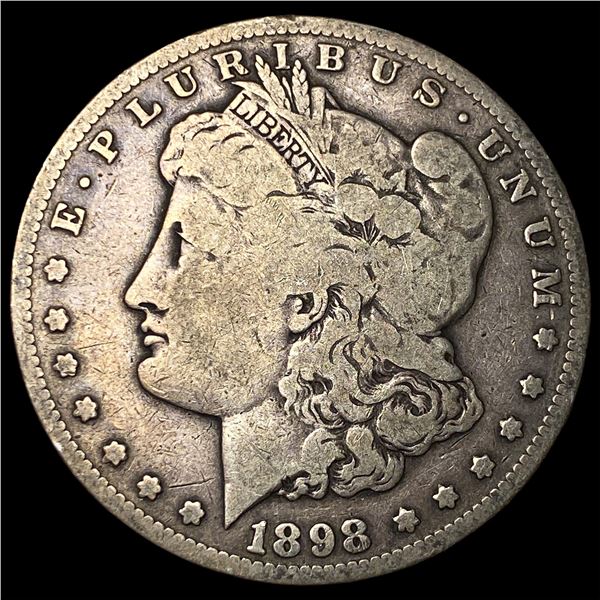 1898-S Silver Morgan Dollar NICELY CIRCULATED