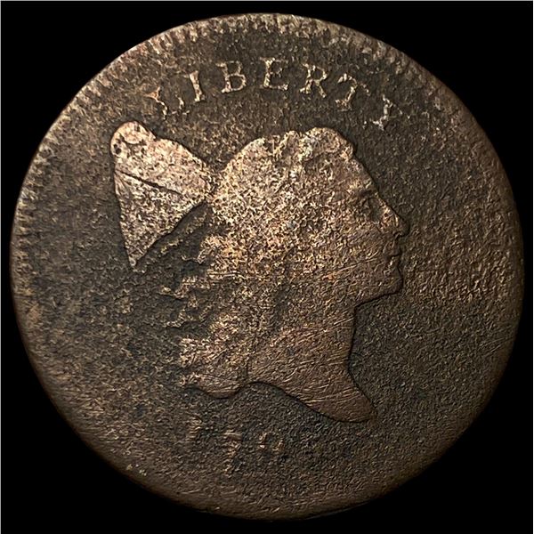 1804 Draped Bust Half Cent NICELY CIRCULATED