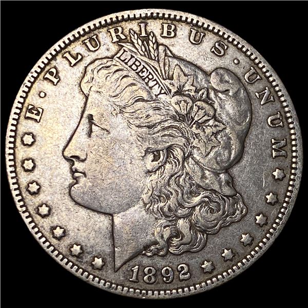 1892-O Silver Morgan Dollar NEARLY  UNCIRCULATED