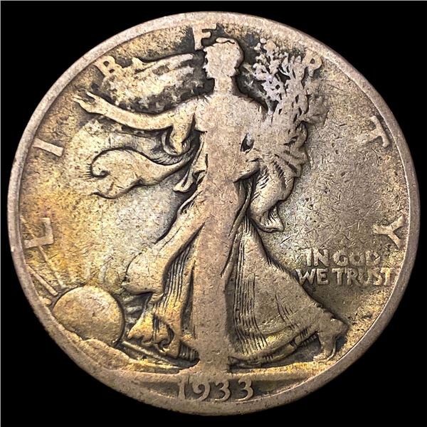 1933 Walking Liberty Half Dollar NICELY  CIRCULATED