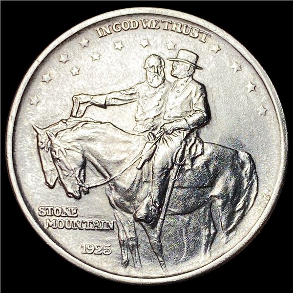 1925 Stone Mountain Silver Half Dollar  UNCIRCULATED