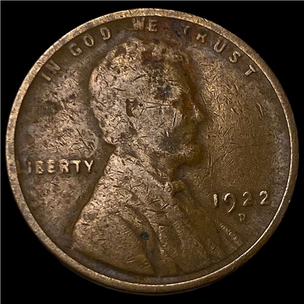 1922-D Lincoln Wheat Cent NICELY CIRCULATED