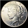 Image 1 : 1928-S Silver Peace Dollar CHOICE AU