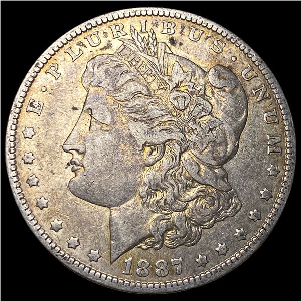 1887-O Silver Morgan Dollar NEARLY  UNCIRCULATED