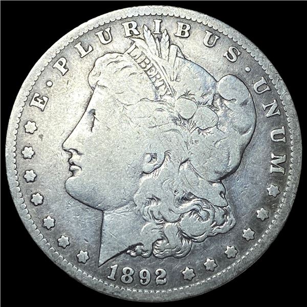 1892-S Silver Morgan Dollar NEARLY  UNCIRCULATED