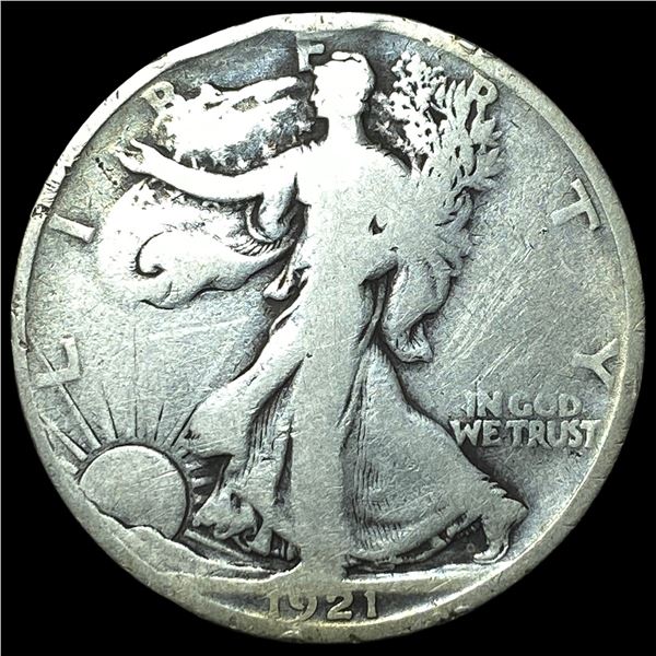 1921-D Silver Walking Liberty Half Dollar  NICELY CIRCULATED
