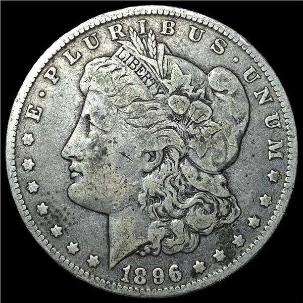 1896-O Silver Morgan Dollar NEARLY  UNCIRCULATED