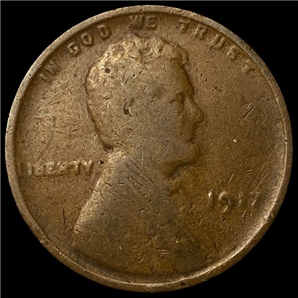 1917 Wheat Cent NICELY CIRCULATED