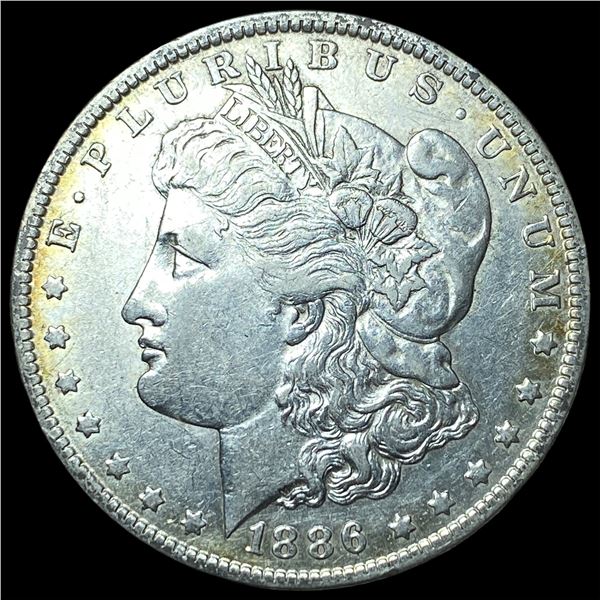1886-O Silver Morgan Dollar NEARLY  UNCIRCULATED