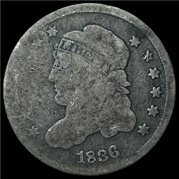 1836 Capped Bust Half Dime NICELY CIRCULATED