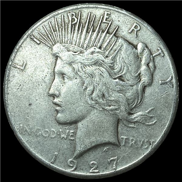 1927 Peace Silver Dollar NEARLY UNCIRCULATED