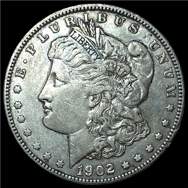 1902-O Silver Morgan Dollar NEARLY  UNCIRCULATED