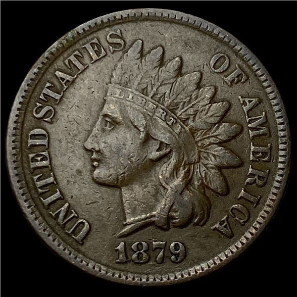 1879 Indian Head Cent NEARLY UNCIRCULATED