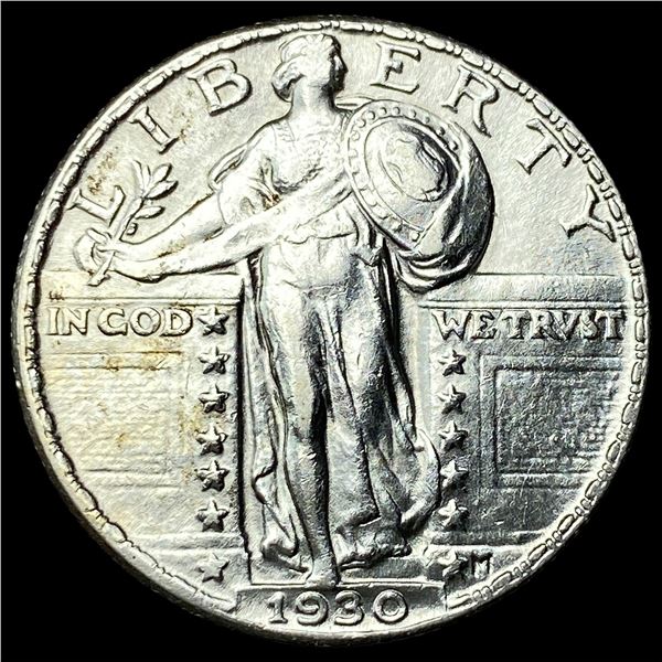 1930 Standing Liberty Quarter NEARLY  UNCIRCULATED