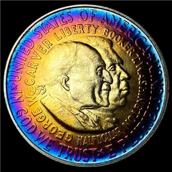 1953 Silver Washington/Carver Half Dollar GEM  BU