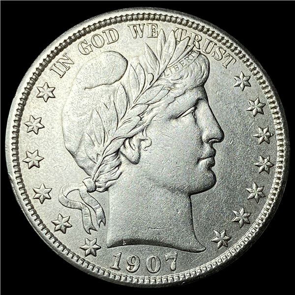 1907 Barber Half Dollar UNCIRCULATED
